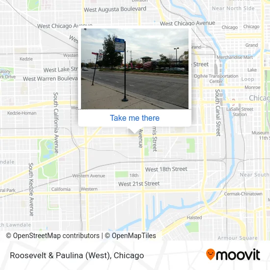 Roosevelt & Paulina (West) map