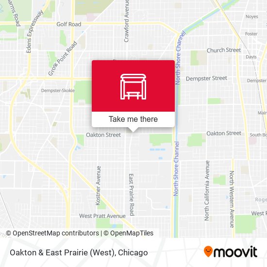 Oakton & East Prairie (West) map