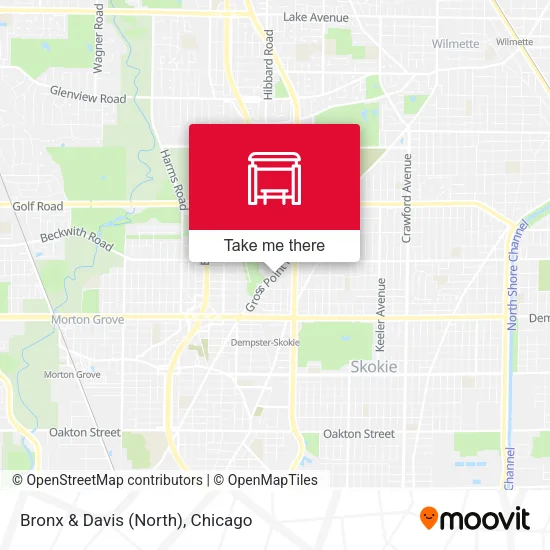 Bronx & Davis (North) map
