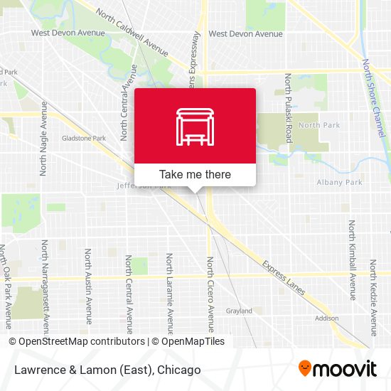 Mapa de Lawrence & Lamon (East)