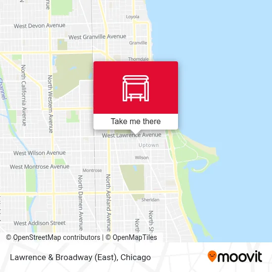 Lawrence & Broadway (East) map