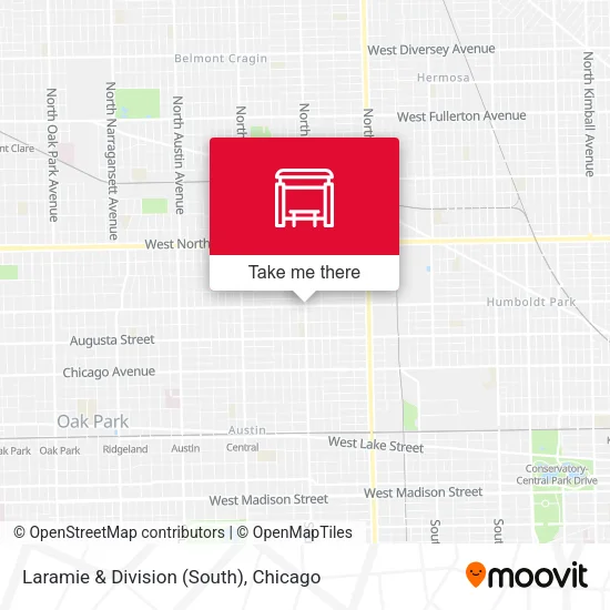Mapa de Laramie & Division (South)