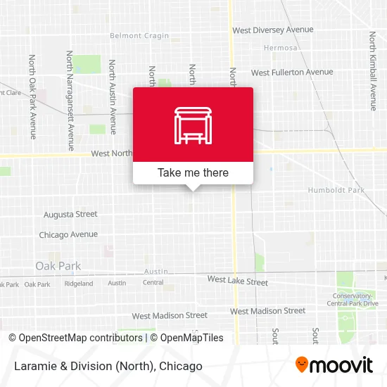 Laramie & Division (North) map