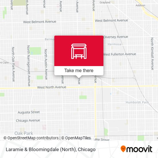 Laramie & Bloomingdale (North) map