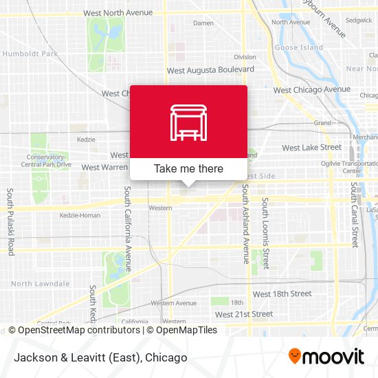 Jackson & Leavitt (East) map