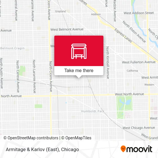 Armitage & Karlov (East) map