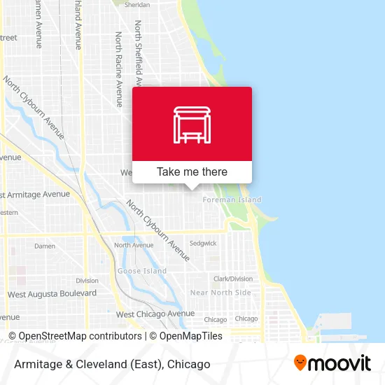 Armitage & Cleveland (East) map