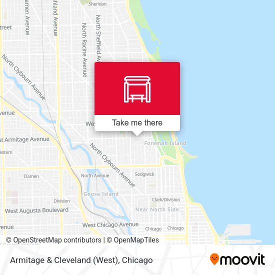 Armitage & Cleveland (West) map