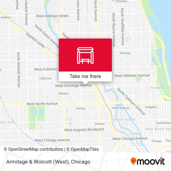 Armitage & Wolcott (West) map