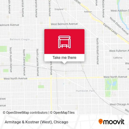 Armitage & Kostner (West) map