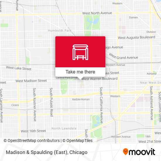 Mapa de Madison & Spaulding (East)