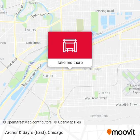Archer & Sayre (East) map