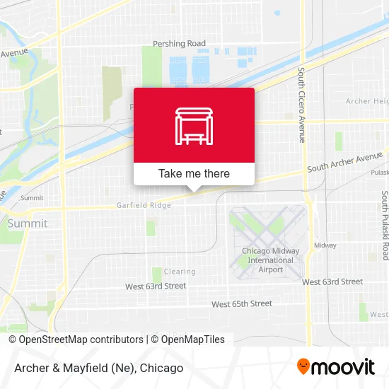 Archer & Mayfield (Ne) map