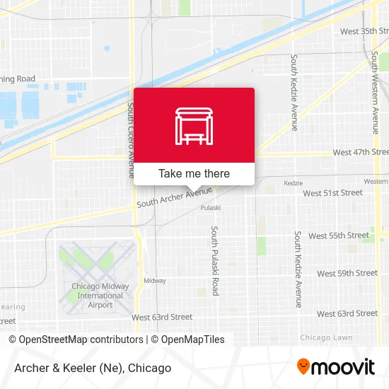 Archer & Keeler (Ne) map