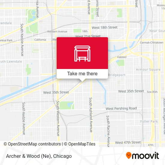 Archer & Wood (Ne) map