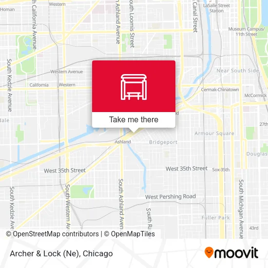 Archer & Lock (Ne) map