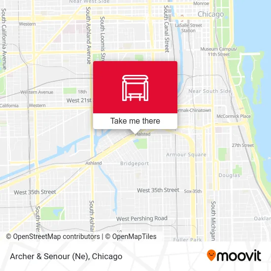 Archer & Senour (Ne) map