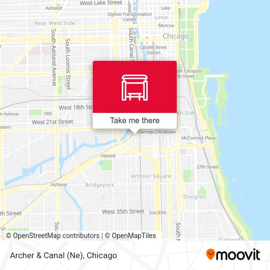 Archer & Canal (Ne) map