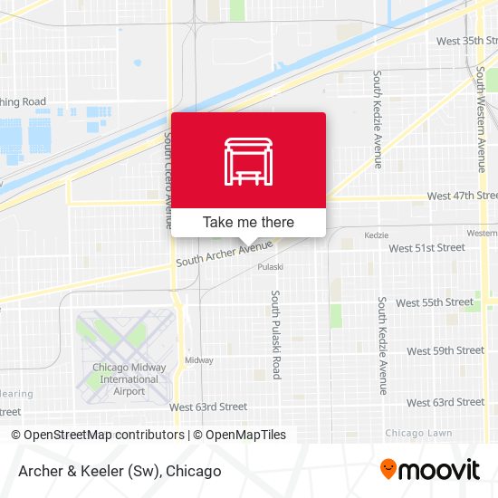 Archer & Keeler (Sw) map