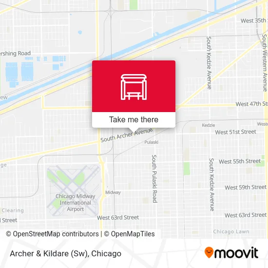 Archer & Kildare (Sw) map