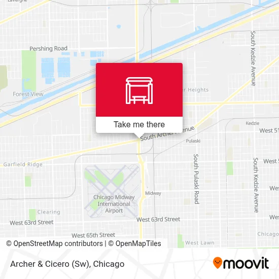 Archer & Cicero (Sw) map