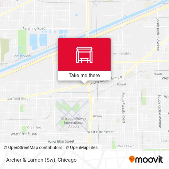 Archer & Lamon (Sw) map