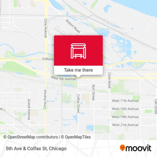 5th Ave & Colfax St map