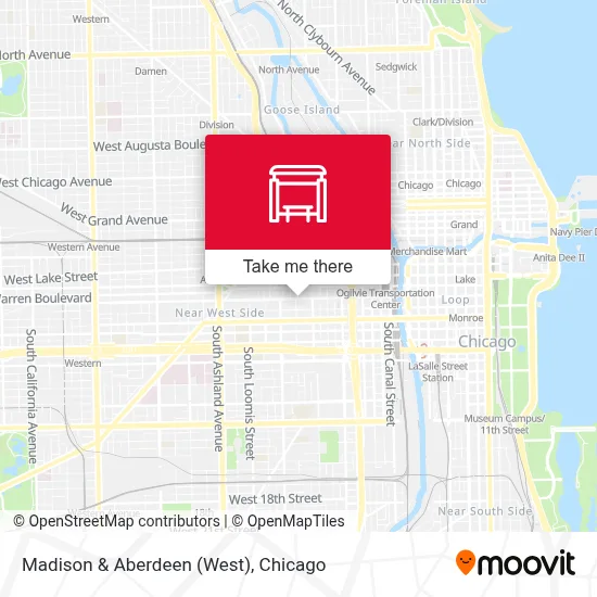 Madison & Aberdeen (West) map