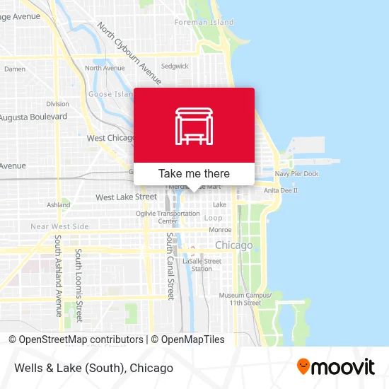 Wells & Lake (South) map
