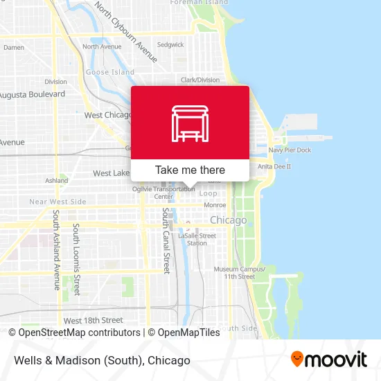 Wells & Madison (South) map