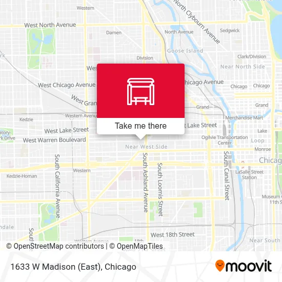 1633 W Madison (East) map