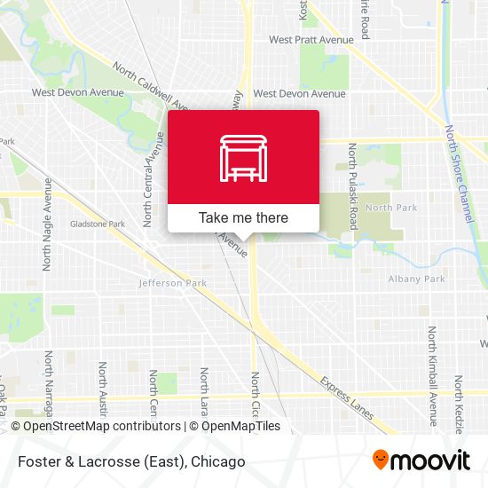 Foster & Lacrosse (East) map