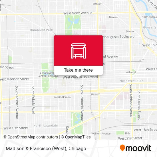 Madison & Francisco (West) map