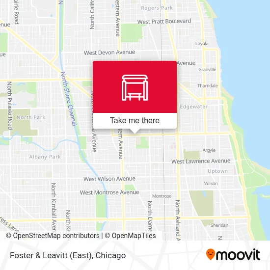 Foster & Leavitt (East) map