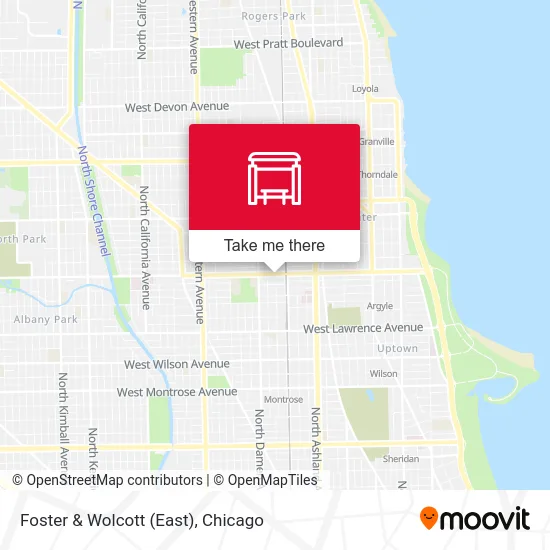 Foster & Wolcott (East) map