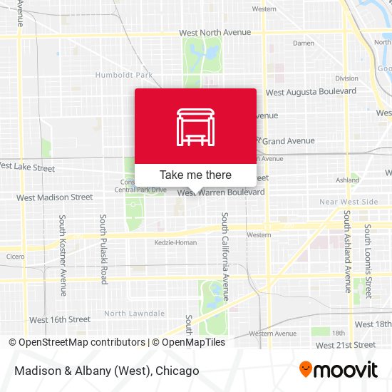 Mapa de Madison & Albany (West)