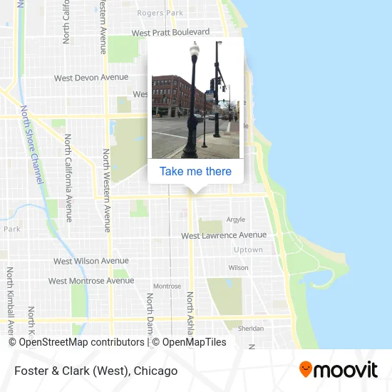 Foster & Clark (West) map