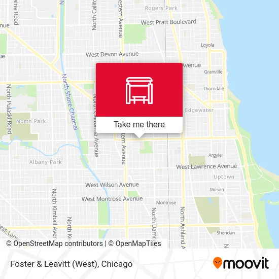 Foster & Leavitt (West) map