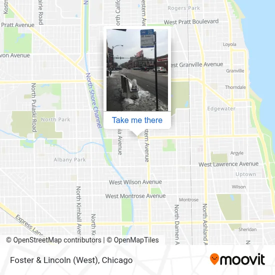 Foster & Lincoln (West) map