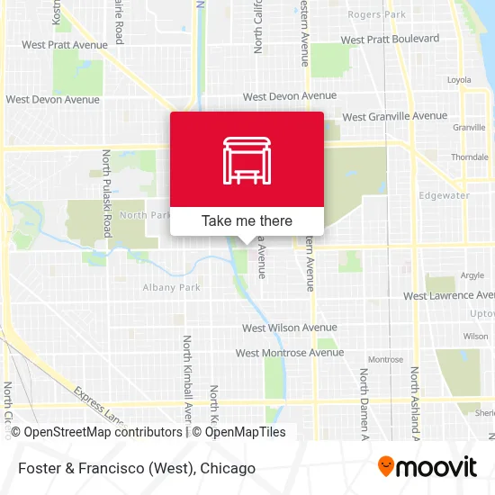 Foster & Francisco (West) map