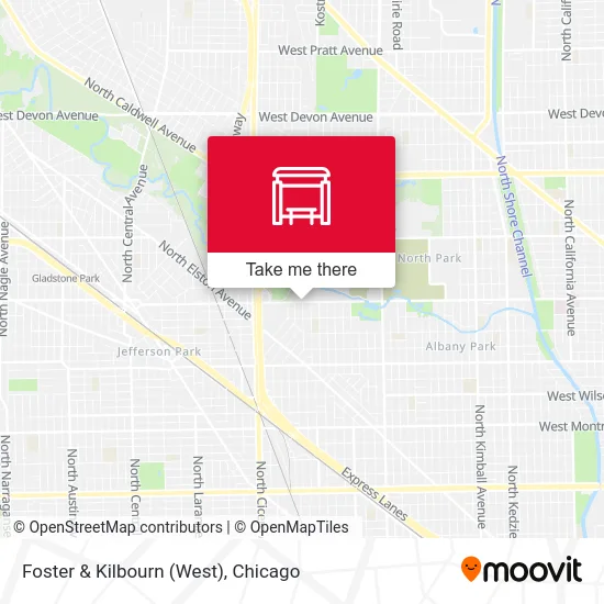 Foster & Kilbourn (West) map