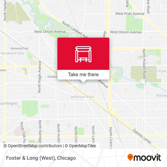 Mapa de Foster & Long (West)
