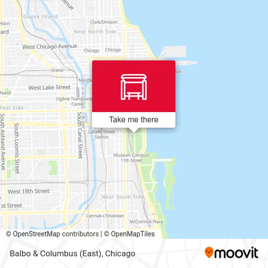 Balbo & Columbus (East) map