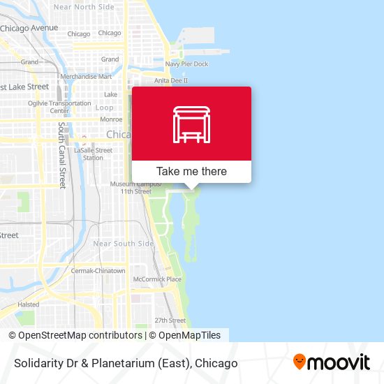 Mapa de Solidarity Dr & Planetarium (East)
