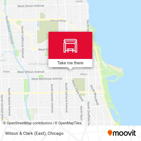 Wilson & Clark (East) map