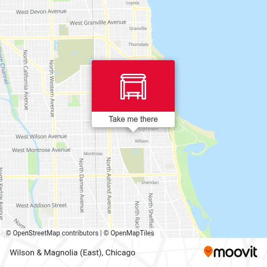 Wilson & Magnolia (East) map