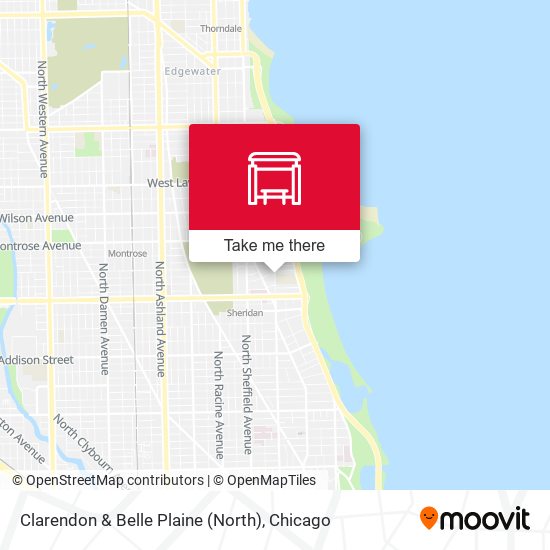 Clarendon & Belle Plaine (North) map