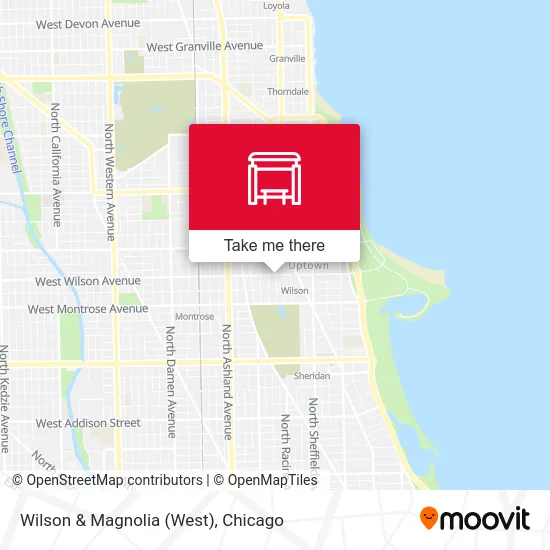Wilson & Magnolia (West) map