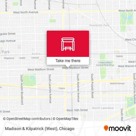 Madison & Kilpatrick (West) map