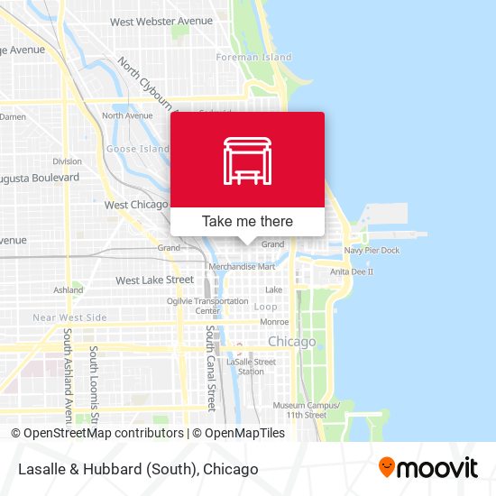 Lasalle & Hubbard (South) map